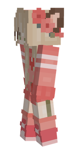 Orange skin: body, left side render