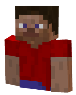 Blue skin: bust render