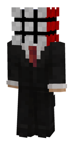 Black skin: body, front render