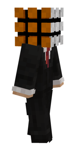 Black skin: body, right side render
