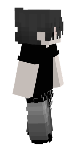 Black skin: body, right side render