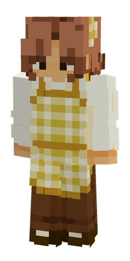 Brown skin: body, front render