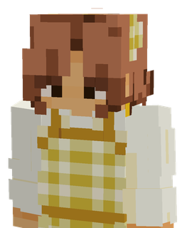 Brown skin: bust render