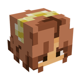 Brown skin: head render