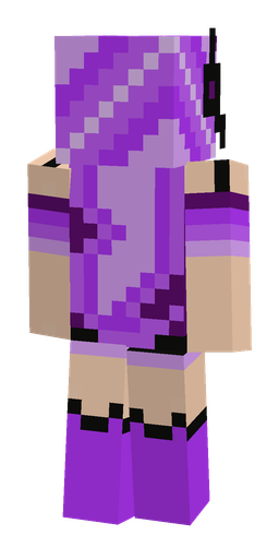 Orange skin: body, back render