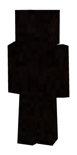 Black skin: body, back render