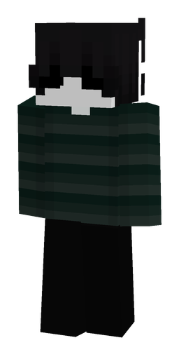 Black skin: body, front render