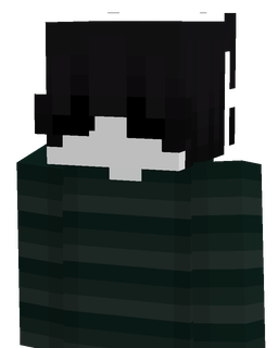 Black skin: bust render
