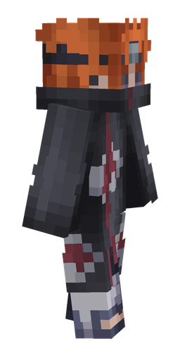 Black skin: body, right side render