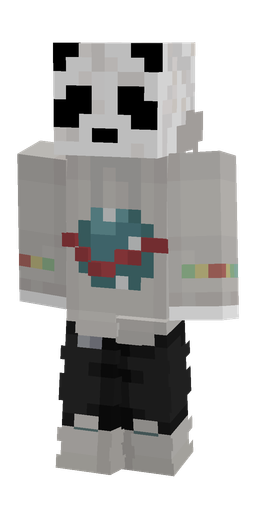Black skin: body, front render