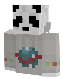 Black skin: bust render