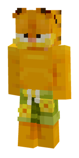 Orange skin: body, front render