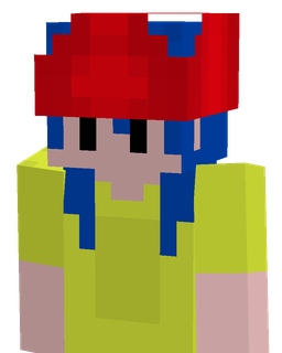 Blue skin: bust render
