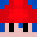 Blue skin: face render