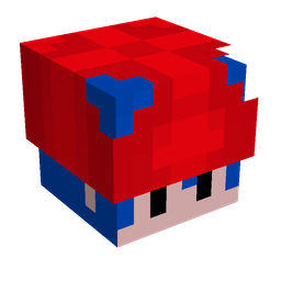 Blue skin: head render