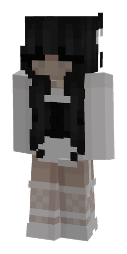 Black skin: body, front render