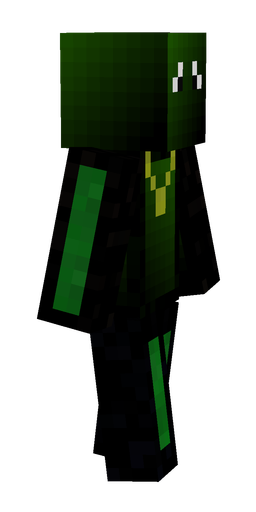 Black skin: body, right side render