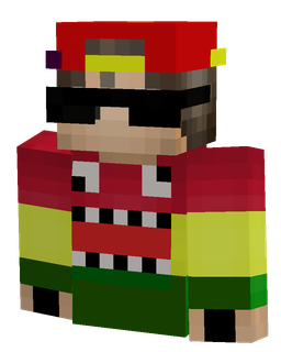 Black skin: bust render