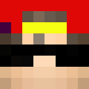 Black skin: face render