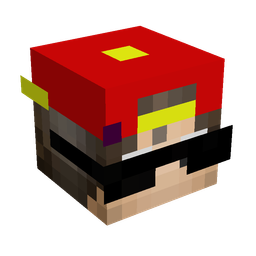 Black skin: head render