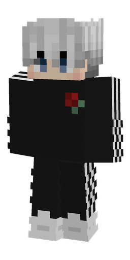 Black skin: body, front render