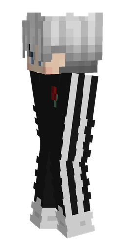 Black skin: body, left side render
