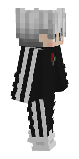 Black skin: body, right side render