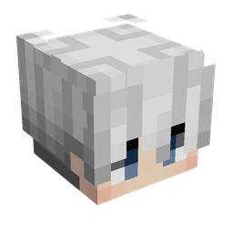 Black skin: head render