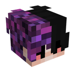 Black skin: head render