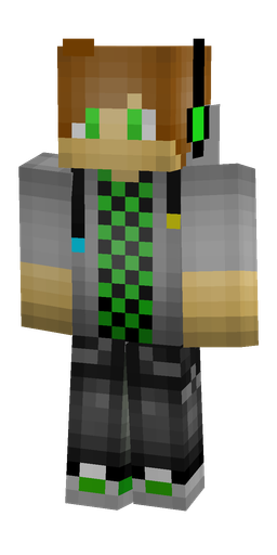 Black skin: body, front render
