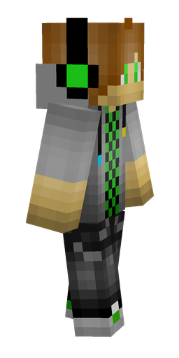 Black skin: body, right side render