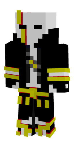 Black skin: body, front render