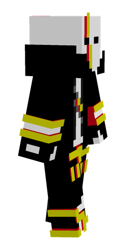 Black skin: body, right side render