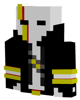 Black skin: bust render