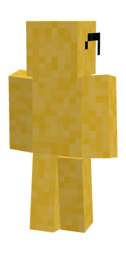 Classic skin: body, back render