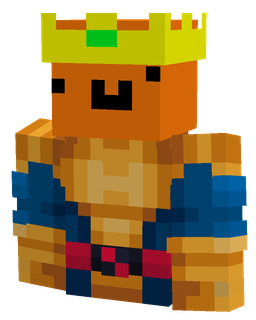 Blue skin: bust render