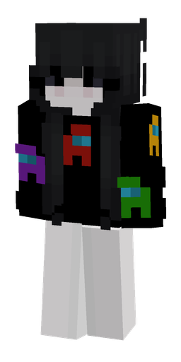 Black skin: body, front render