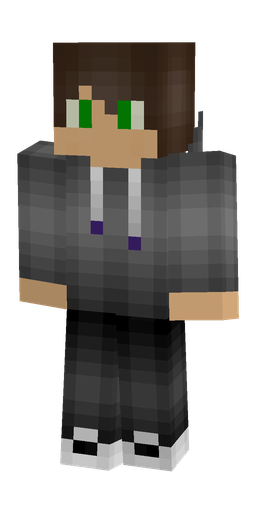 Black skin: body, front render