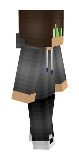 Black skin: body, right side render