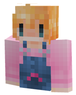 Blue skin: bust render