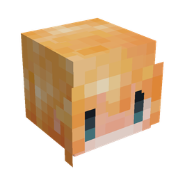 Blue skin: head render