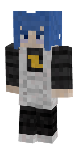 Black skin: body, front render