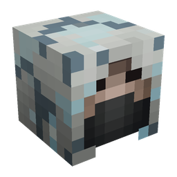 Black skin: head render
