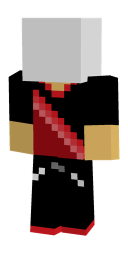 Black skin: body, front render