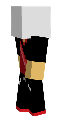 Black skin: body, left side render