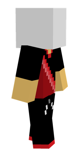 Black skin: body, right side render