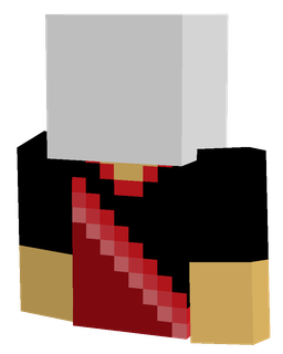 Black skin: bust render
