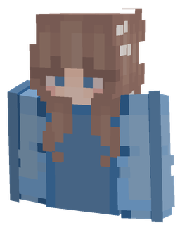 Blue skin: bust render