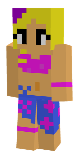 Orange skin: body, front render