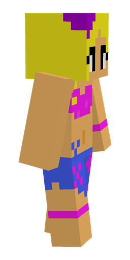 Orange skin: body, right side render